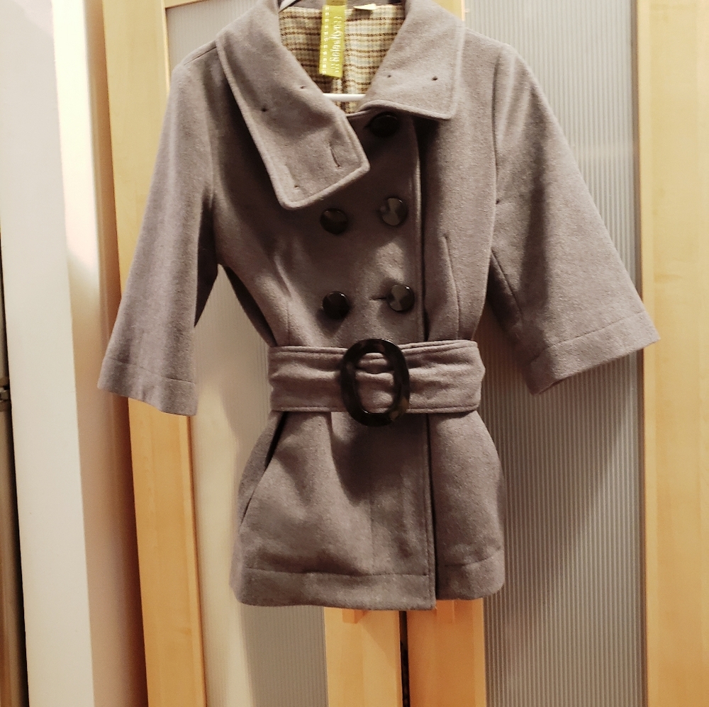 Belted wool blend Soia & Kyo jacket